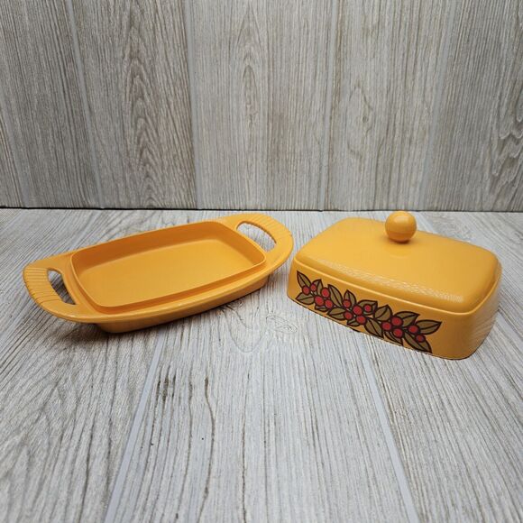 Vintage 70's Emsa‎ Lot MCM Retro Mod Cream Sugar Butter Salt Pepper W. Germany - Picture 4 of 15